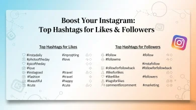 Best Instagram Hashtags for Likes & Followers