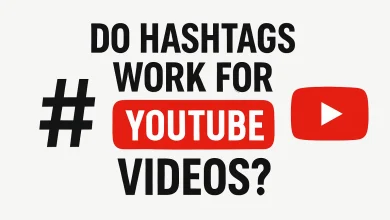 Do hashtags work for YouTube videos