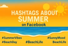 Hashtags About Summer on Facebook