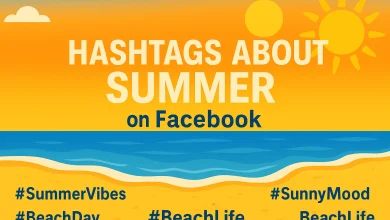Hashtags About Summer on Facebook