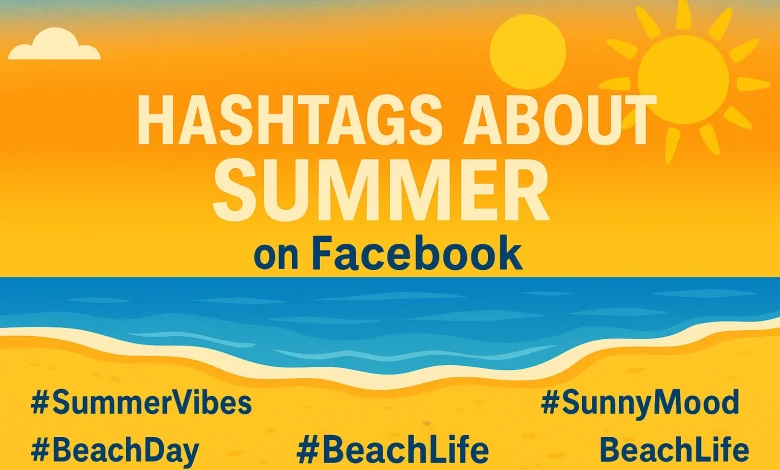 Hashtags About Summer on Facebook